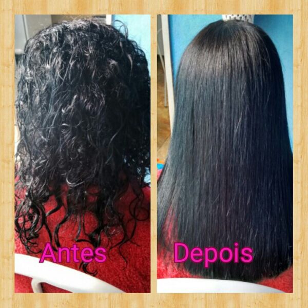 Escova Progressiva D Ouro Profissional Alisa Afro 1000ml Top - Imagem 5