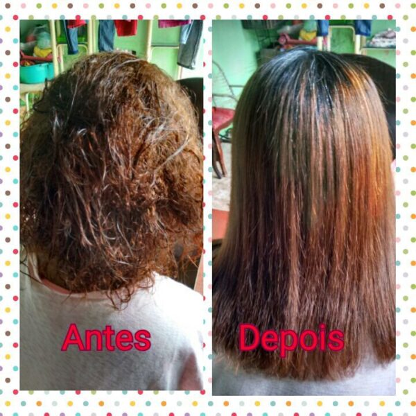 Escova Progressiva D Ouro Profissional Alisa Afro 1000ml Top - Imagem 8