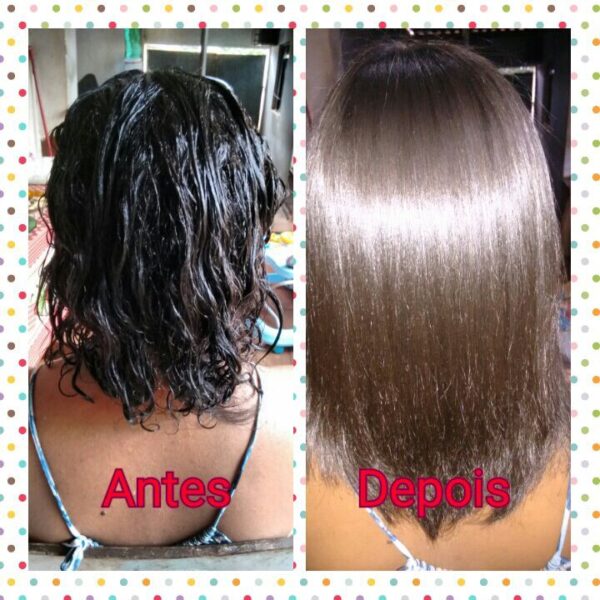 Escova Progressiva D Ouro Profissional Alisa Afro 1000ml Top - Imagem 9