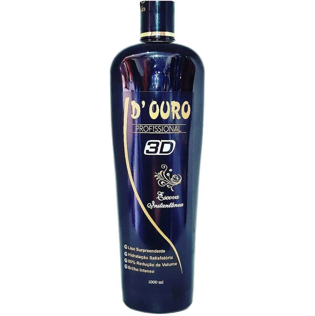Escova Progressiva D Ouro Instantânea 3d 1 Litro