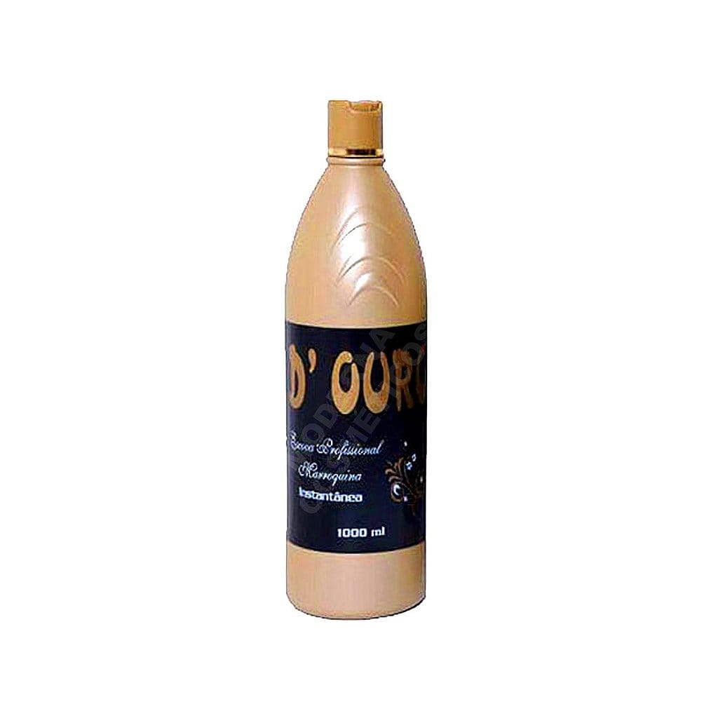Escova Progressiva D Ouro Profissional Marroquina 1000ml Top