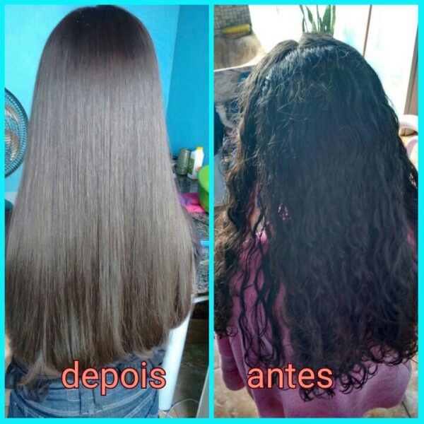 3 Escovas Progressivas D Ouro Cabelos Afros Todo Brasil - Imagem 6