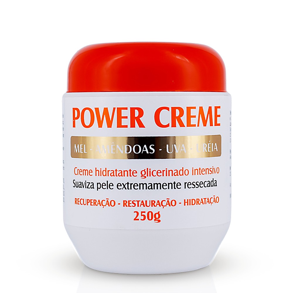 Creme Cuidados Com a Pele Glicerinado Power Creme Wgw 250g