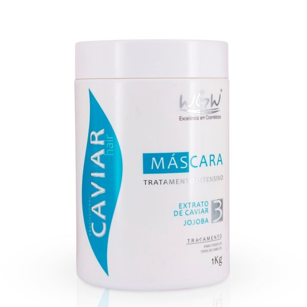 Creme Máscara Hidratação de Caviar Wgw 1 LItro - Imagem 3