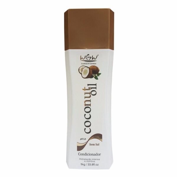 Kit Coconut Oil Profissional Hidratação Intensa Wgw Lanzy - Imagem 2
