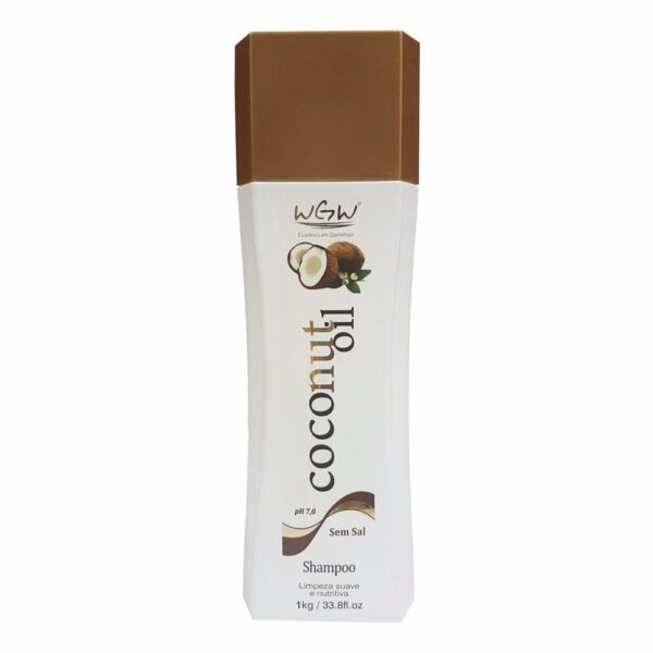 Kit Coconut Oil Profissional Hidratação Intensa Wgw Lanzy - Imagem 3