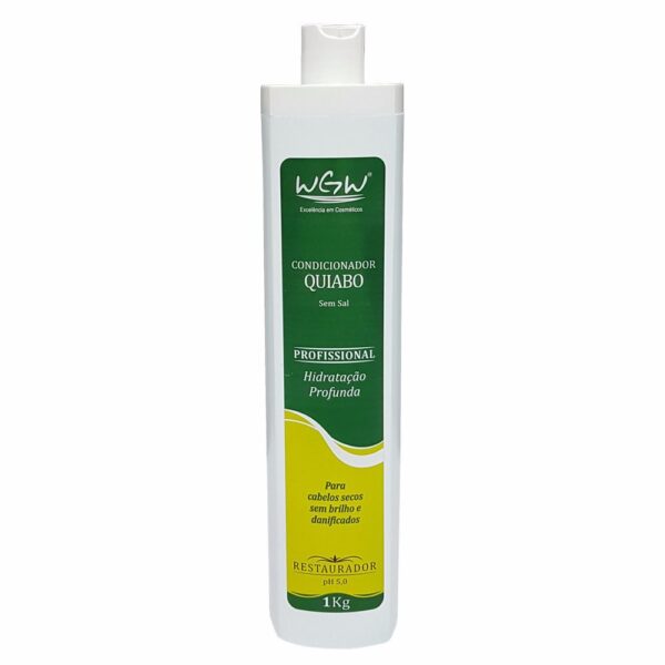 Kit Hidratação Profunda Quiabo Profissional Wgw - Imagem 4