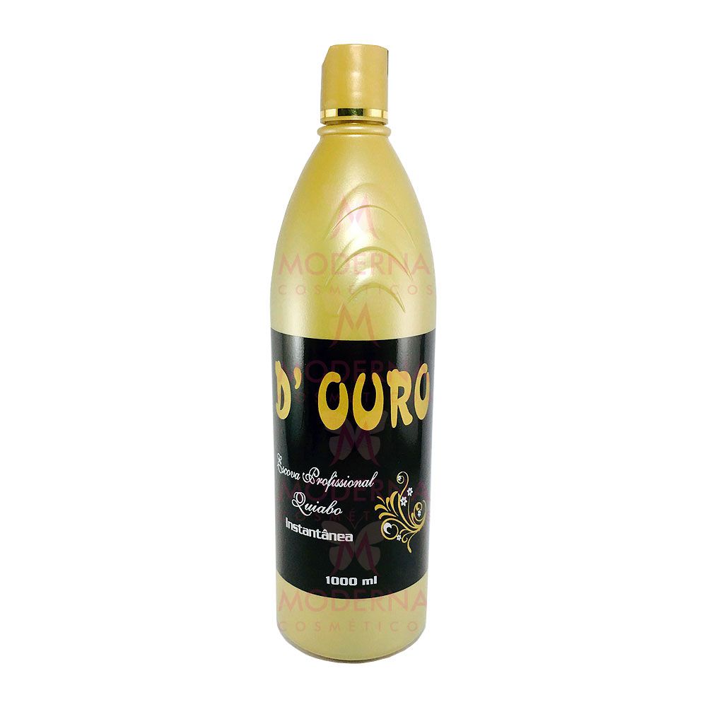 Escova Progressiva D Ouro De Quiabo Instantânea 1 Litro