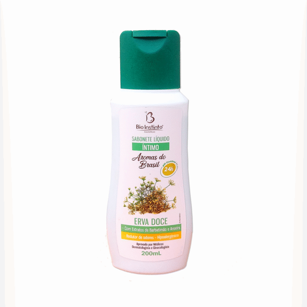 Sabonete Líquido Íntimo Erva Doce Aromas do Brasil Bio Instinto 200ml