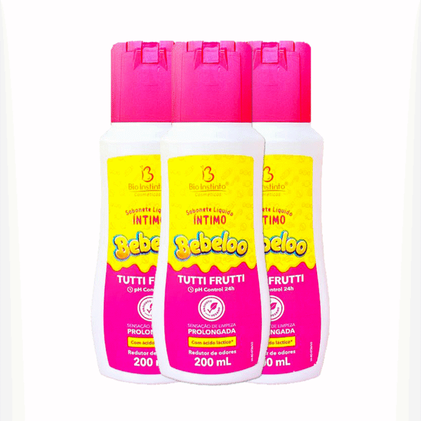 Sabonete Líquido Íntimo Tutti Frutti Bebeloo Bio Instinto 200ml - Imagem 3
