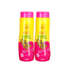 Kit 2 Sabonetes Íntimos Feminino Cheiro de Chiclete Babalu Soul Cosméticos