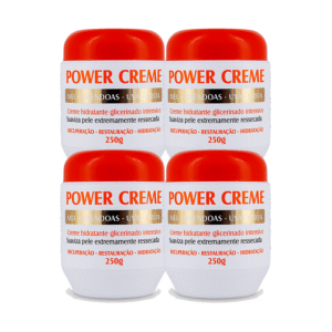Kit 4 Creme Hidratante Cuidados com o Corpo Glicerinado 250g
