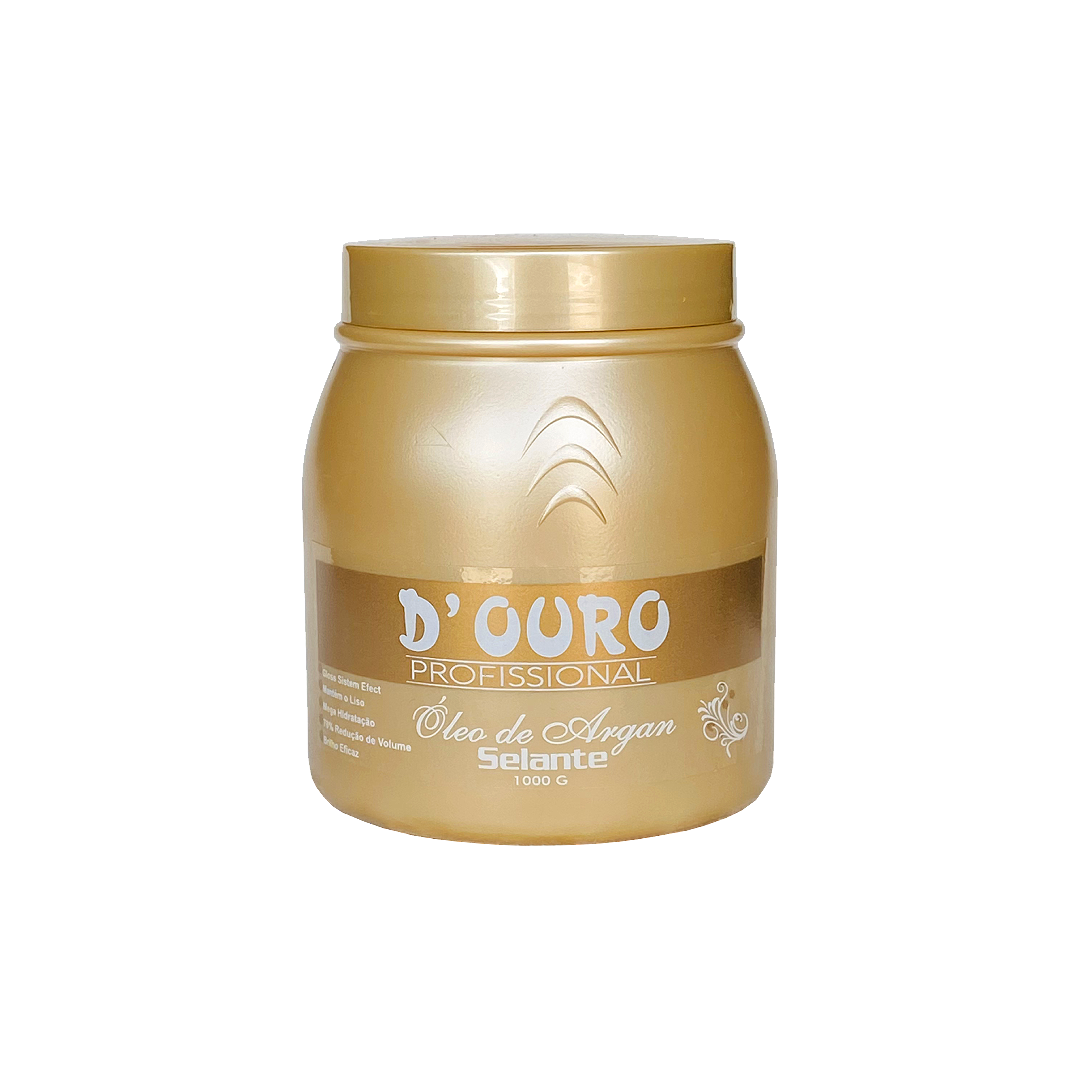 Selagem Profissional D Ouro Óleo De Argan Selante 1 Kg Top
