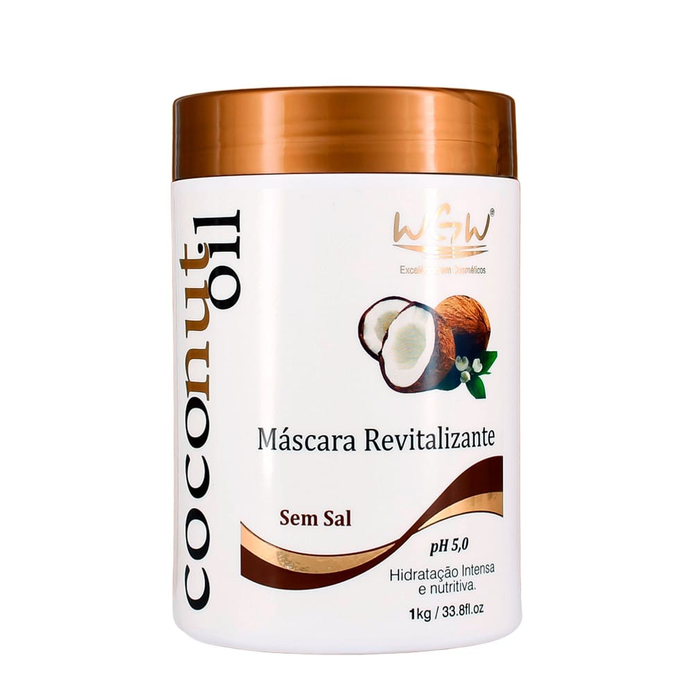 Creme Máscara Hidratação Intensiva e Nutritiva Coconut 1kg