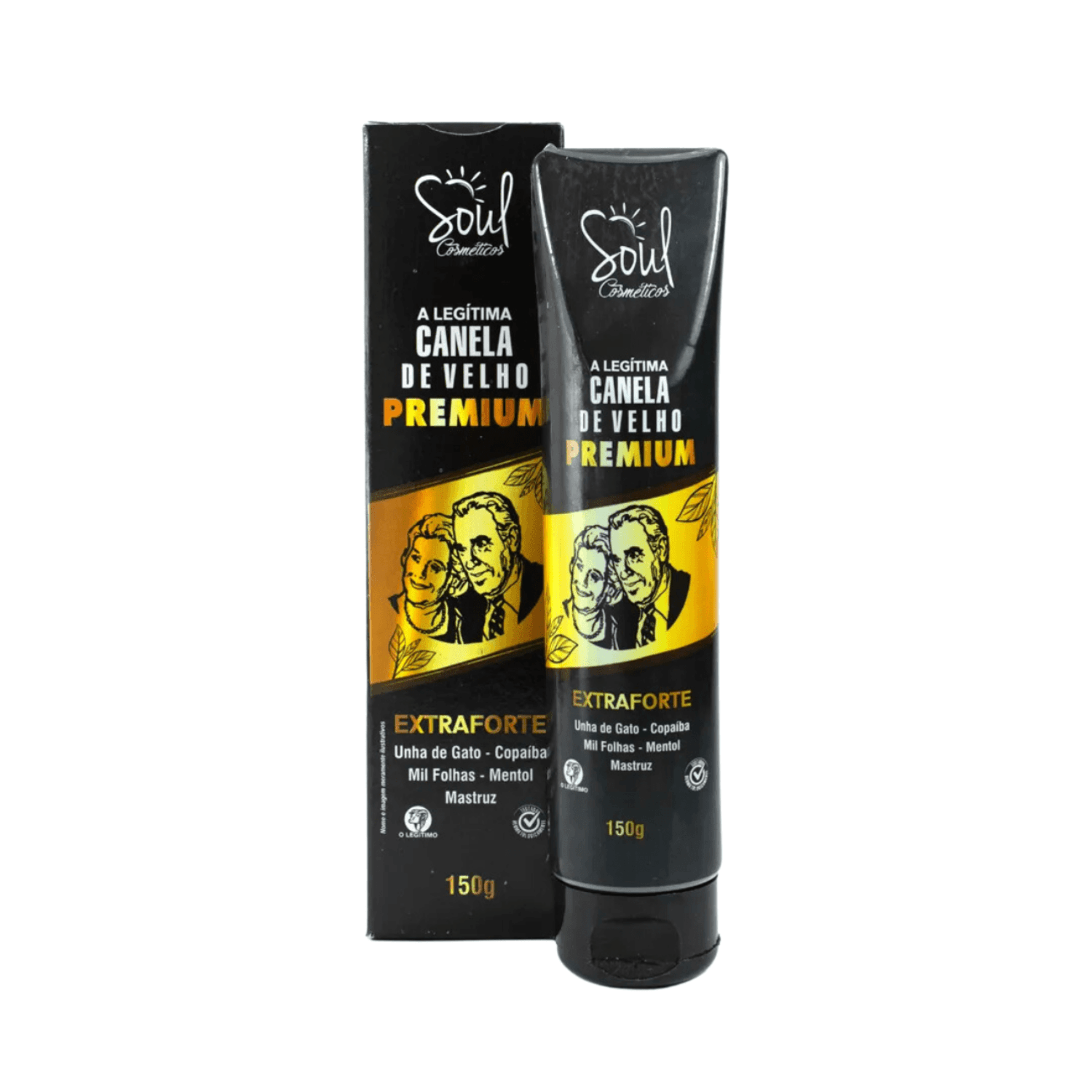 Pomada Massageadora Canela De Velho Extra Forte 150g Soul