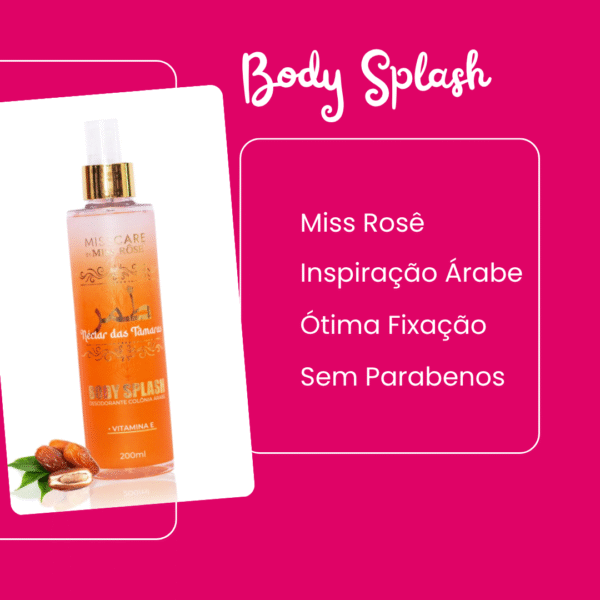 Body Splash Néctar das Tamaras Miss Rosê - Imagem 2