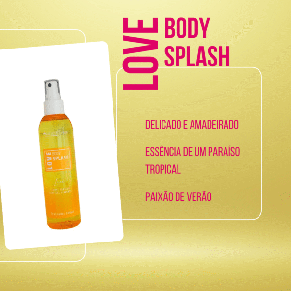 Body Splash Luau Max Love 200ml - Imagem 3