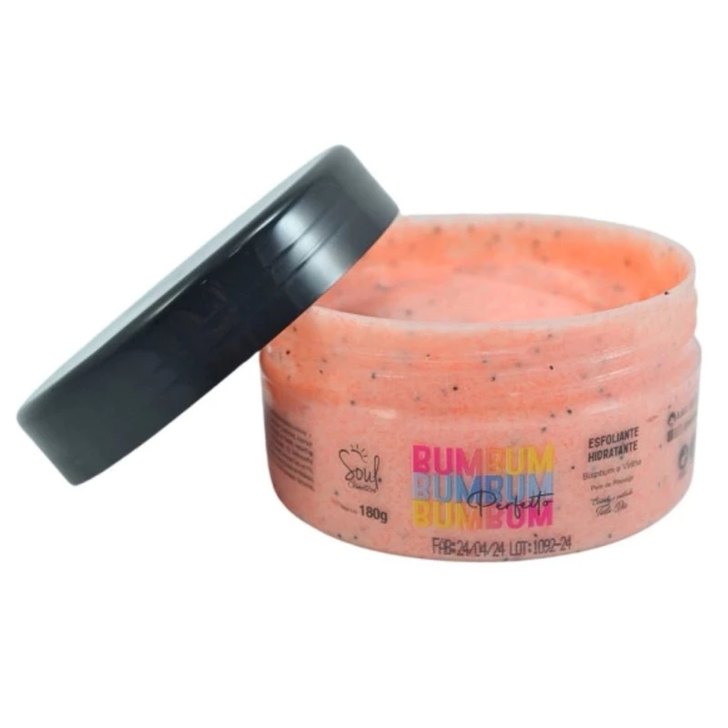 Esfoliante Hidratante para Virilha e Bumbum Perfeito Soul Cosméticos 180g - Imagem 2