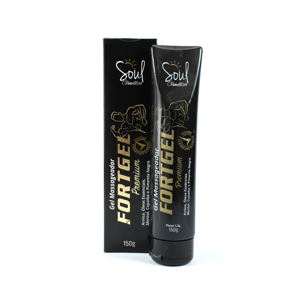 Gel Massageador Fortgel Premium Soul Cosméticos 150g
